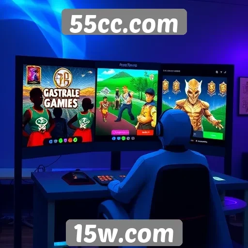 Tendências de jogos online exploradas por 55cc.com